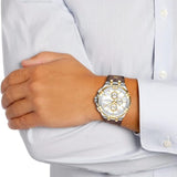 Buy Shop Maurice Lacroix Aikon Chronograph White Dial Brown Leather Strap Watch For Men - AI1018-PVY11-132-1 USA Online