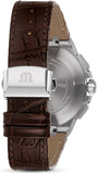 Buy Shop Maurice Lacroix Aikon Chronograph White Dial Brown Leather Strap Watch For Men - AI1018-PVY11-132-1 USA Online