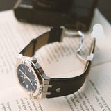 Buy Shop Maurice Lacroix Aikon Date Automatic Black Dial Black Leather Strap Watch For Men - AI6008-SS001-330-1 USA Online