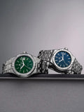 Buy Shop Maurice Lacroix Aikon Date Blue Dial Silver Steel Strap Watch for Men - AI1108-SS002-430-1 USA Online
