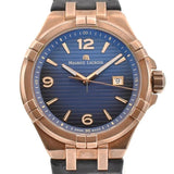 Buy Shop Maurice Lacroix Aikon Date Limited Edition Blue Dial Blue Leather Strap Watch For Men - AI1028-BRZ01-420-1 USA Online