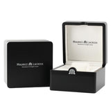 Buy Shop Maurice Lacroix Aikon Date Quartz Black Dial Silver Steel Strap Watch for Men - AI1108-SS002-330-1 USA Online