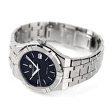 Buy Shop Maurice Lacroix Aikon Date Quartz Black Dial Silver Steel Strap Watch for Men - AI1108-SS002-330-1 USA Online