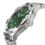 Buy Shop Maurice Lacroix Aikon Date Quartz Green Dial Silver Steel Strap Watch for Men - AI1108-SS002-630-1 USA Online