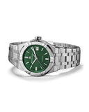 Buy Shop Maurice Lacroix Aikon Date Quartz Green Dial Silver Steel Strap Watch for Men - AI1108-SS002-630-1 USA Online