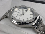Buy Shop Maurice Lacroix Aikon Date White Dial Silver Steel Strap Watch for Men - AI1008-SS002-131-1 USA Online