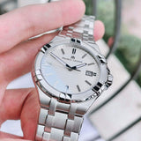 Buy Shop Maurice Lacroix Aikon Date White Dial Silver Steel Strap Watch for Men - AI1008-SS002-131-1 USA Online