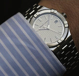 Buy Shop Maurice Lacroix Aikon Date White Dial Silver Steel Strap Watch for Men - AI1008-SS002-131-1 USA Online