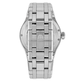 Buy Shop Maurice Lacroix Aikon Limited Edition Automatic Date Orange Dial Silver Steel Strap Watch For Men - AI6008-SS00F-530-1 USA Online