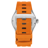 Buy Shop Maurice Lacroix Aikon Limited Edition Automatic Date Orange Dial Silver Steel Strap Watch For Men - AI6008-SS00F-530-1 USA Online