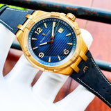 Buy Shop Maurice Lacroix Aikon Limited Edition Blue Dial Blue Leather Strap Watch For Men - AI6008-BRZ01-420-1 USA Online