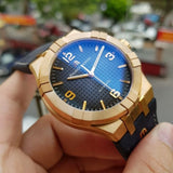 Buy Shop Maurice Lacroix Aikon Limited Edition Blue Dial Blue Leather Strap Watch For Men - AI6008-BRZ01-420-1 USA Online