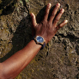 Buy Shop Maurice Lacroix Aikon Limited Edition Blue Dial Blue Leather Strap Watch For Men - AI6008-BRZ01-420-1 USA Online