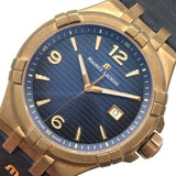 Buy Shop Maurice Lacroix Aikon Limited Edition Blue Dial Blue Leather Strap Watch For Men - AI6008-BRZ01-420-1 USA Online