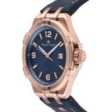 Buy Shop Maurice Lacroix Aikon Limited Edition Blue Dial Blue Leather Strap Watch For Men - AI6008-BRZ01-420-1 USA Online