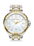 Buy Shop Maurice Lacroix Aikon Mother of Pearl Dial Two Tone Steel Strap Watch for Women - A11006-PVY13-171-1 USA Online