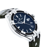 Buy Shop Maurice Lacroix Aikon Quartz Black Dial Green Crocodile Leather Strap Watch for Men - AI1008-PVB21-330-1 USA Online