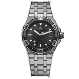 Buy Shop Maurice Lacroix Aikon Venturer Automatic Black Dial Silver Steel Strap Watch For Men - AI6057-SSL22-330-1 USA Online