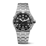 Buy Shop Maurice Lacroix Aikon Venturer Automatic Black Dial Silver Steel Strap Watch For Men - AI6057-SSL22-330-1 USA Online