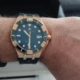 Buy Shop Maurice Lacroix Aikon Venturer Black Dial Black Rubber Strap Watch For Men - AI6058-BRZ0B-330-2 USA Online