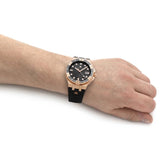 Buy Shop Maurice Lacroix Aikon Venturer Black Dial Black Rubber Strap Watch For Men - AI6058-BRZ0B-330-2 USA Online