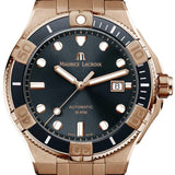 Buy Shop Maurice Lacroix Aikon Venturer Black Dial Black Rubber Strap Watch For Men - AI6058-BRZ0B-330-2 USA Online