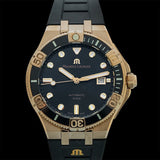 Buy Shop Maurice Lacroix Aikon Venturer Black Dial Black Rubber Strap Watch For Men - AI6058-BRZ0B-330-2 USA Online