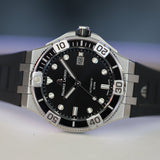 Buy Shop Maurice Lacroix Aikon Venturer Black Dial Black Rubber Strap Watch for Men - AI6058-SS001-330-1 USA Online