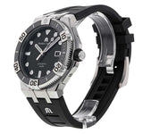 Buy Shop Maurice Lacroix Aikon Venturer Black Dial Black Rubber Strap Watch for Men - AI6058-SS001-330-1 USA Online