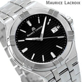 Buy Shop Maurice Lacroix Aikon Venturer Black Dial Silver Steel Strap Watch for Men - AI1008-SS002-331-1 USA Online