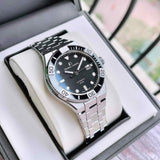 Buy Shop Maurice Lacroix Aikon Venturer Black Dial Silver Steel Strap Watch for Men - AI6058-SS002-330-1 USA Online