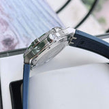 Buy Shop Maurice Lacroix Aikon Venturer Blue Dial Blue Rubber Strap Watch for Men - AI6058-SS001-430-1 USA Online