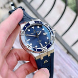 Buy Shop Maurice Lacroix Aikon Venturer Blue Dial Blue Rubber Strap Watch for Men - AI6058-SS001-430-1 USA Online