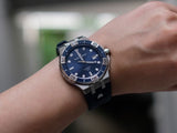 Buy Shop Maurice Lacroix Aikon Venturer Blue Dial Blue Rubber Strap Watch for Men - AI6058-SS001-430-1 USA Online