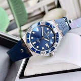 Buy Shop Maurice Lacroix Aikon Venturer Blue Dial Blue Rubber Strap Watch for Men - AI6058-SS001-430-1 USA Online