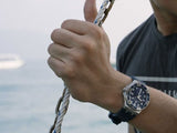 Buy Shop Maurice Lacroix Aikon Venturer Blue Dial Blue Rubber Strap Watch for Men - AI6058-SS001-430-1 USA Online
