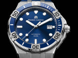 Buy Shop Maurice Lacroix Aikon Venturer Blue Dial Blue Rubber Strap Watch for Men - AI6058-SS001-430-1 USA Online