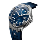 Buy Shop Maurice Lacroix Aikon Venturer Blue Dial Blue Rubber Strap Watch for Men - AI6058-SS001-430-1 USA Online