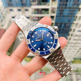 Buy Shop Maurice Lacroix Aikon Venturer Blue Dial Silver Steel Strap Watch for Men - AI6058-SS002-430-1 USA Online