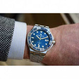 Buy Shop Maurice Lacroix Aikon Venturer Blue Dial Silver Steel Strap Watch for Men - AI6058-SS002-430-1 USA Online
