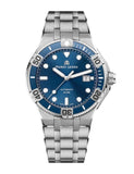 Buy Shop Maurice Lacroix Aikon Venturer Blue Dial Silver Steel Strap Watch for Men - AI6058-SS002-430-1 USA Online