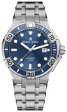 Buy Shop Maurice Lacroix Aikon Venturer Blue Dial Silver Steel Strap Watch for Men - AI6058-SS002-430-1 USA Online