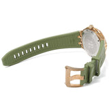 Buy Shop Maurice Lacroix Aikon Venturer Bronze Dial Green Rubber Strap Watch For Men - AI6058-BRZ01-630-1 USA Online