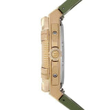 Buy Shop Maurice Lacroix Aikon Venturer Bronze Dial Green Rubber Strap Watch For Men - AI6058-BRZ01-630-1 USA Online