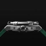 Buy Shop Maurice Lacroix Aikon Venturer Green Dial Green Rubber Strap Watch for Men - AI6057-SSL50-630-5 USA Online