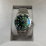 Buy Shop Maurice Lacroix Aikon Venturer Green Dial Silver Steel Strap Watch for Men - AI6057-SSL52-630-1 USA Online