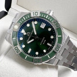 Buy Shop Maurice Lacroix Aikon Venturer Green Dial Silver Steel Strap Watch for Men - AI6057-SSL52-630-1 USA Online