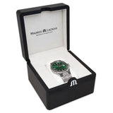 Buy Shop Maurice Lacroix Aikon Venturer Green Dial Silver Steel Strap Watch for Men - AI6057-SSL52-630-1 USA Online