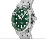 Buy Shop Maurice Lacroix Aikon Venturer Green Dial Silver Steel Strap Watch for Men - AI6057-SSL52-630-1 USA Online