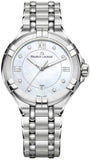 Buy Shop Maurice Lacroix Aikon White Mother of Pearl Dial Silver Steel Strap Watch for Women - AI1004-SS002-170-1 USA Online